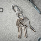 Z-Series Double Snap Hook - 2 pcs - Steel (Silver)