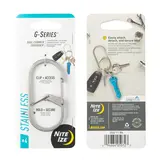 G-Series Dual Chamber Carabiner #4 - Stainless Steel