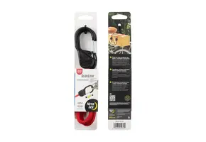 SlideLock Carabiner Bungee - 24 in. (Red)