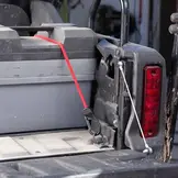 SlideLock Carabiner Bungee - 24 in. (Red)