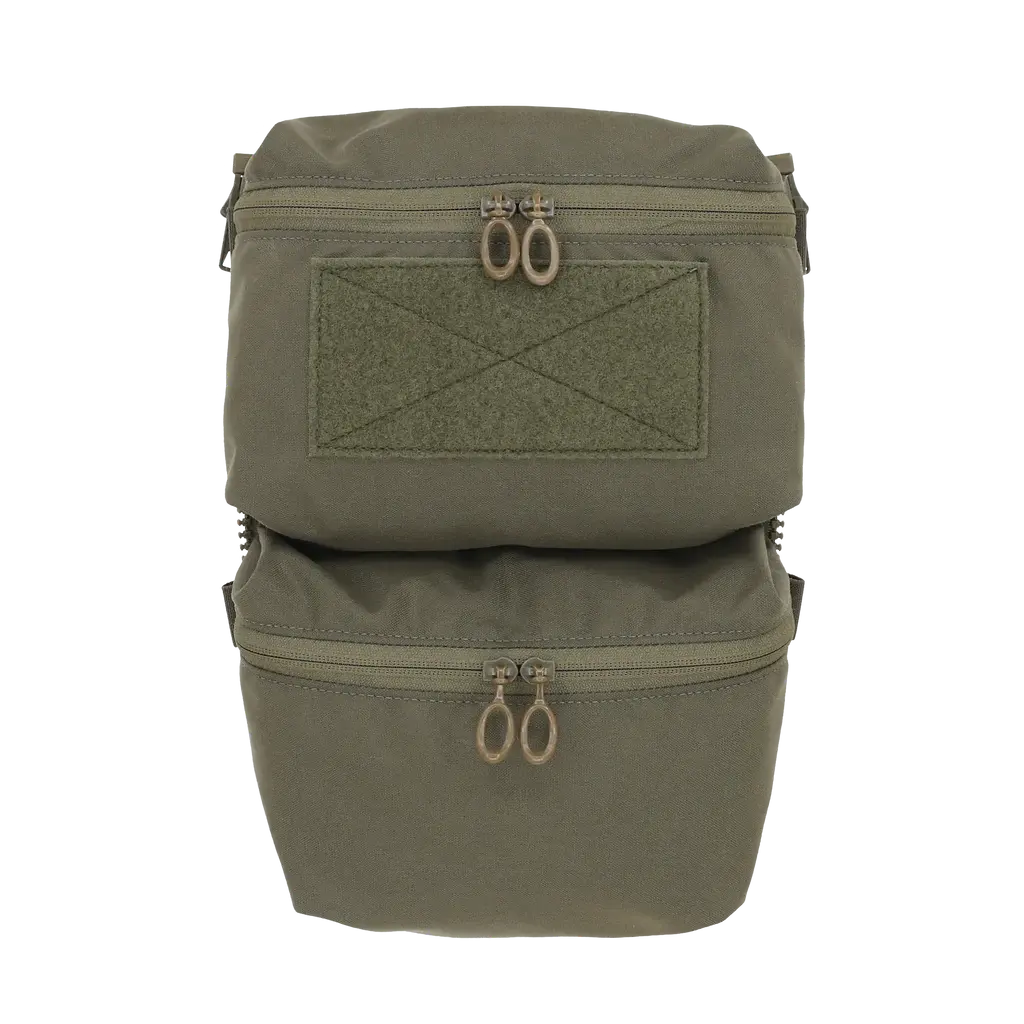 Back Panel Double Pouch (Ranger Green)