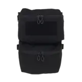 Back Panel Double Pouch (Black)