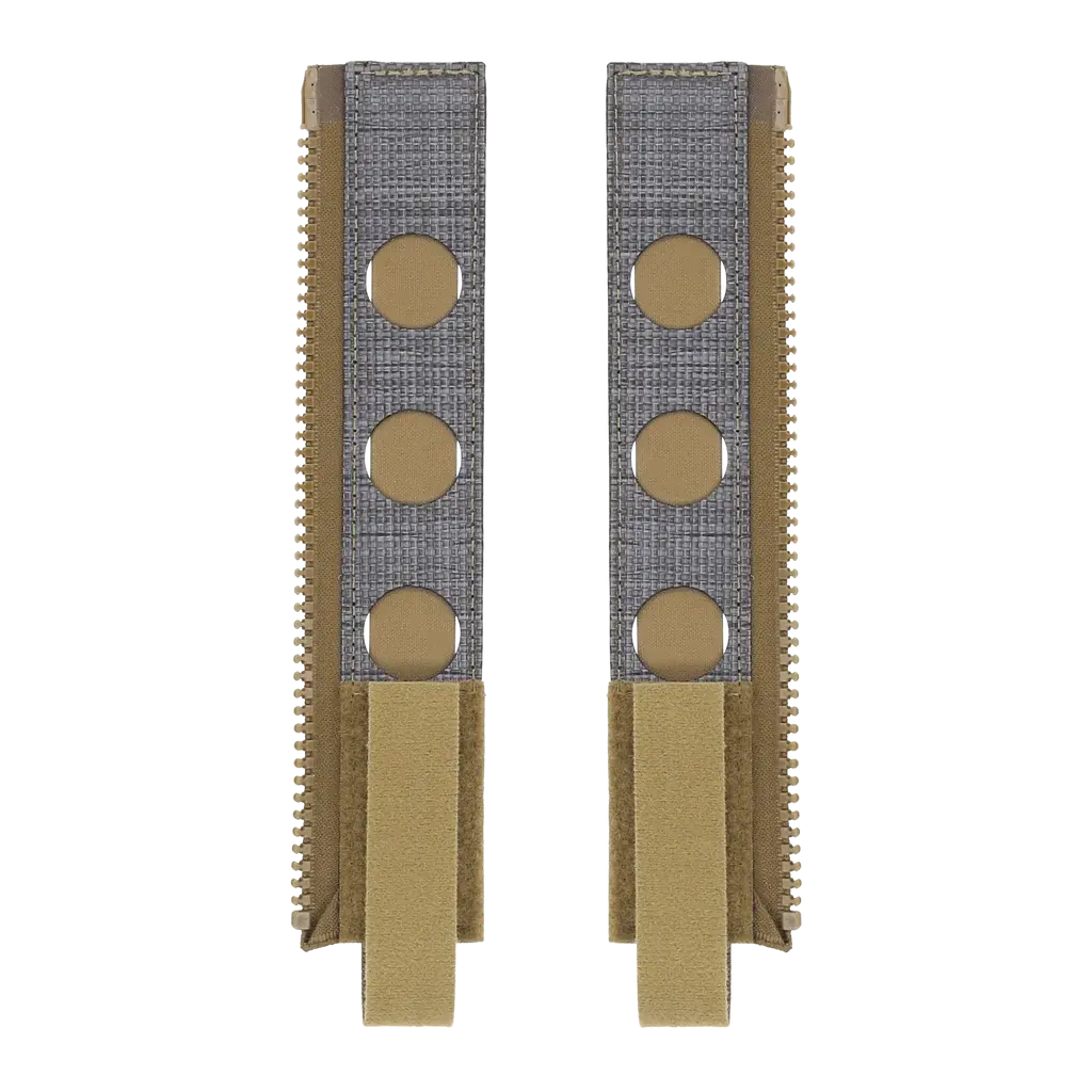 Back Panel MOLLE Zipper Kit (Coyote Brown)