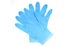Pair of Nitrile Gloves (Blue)