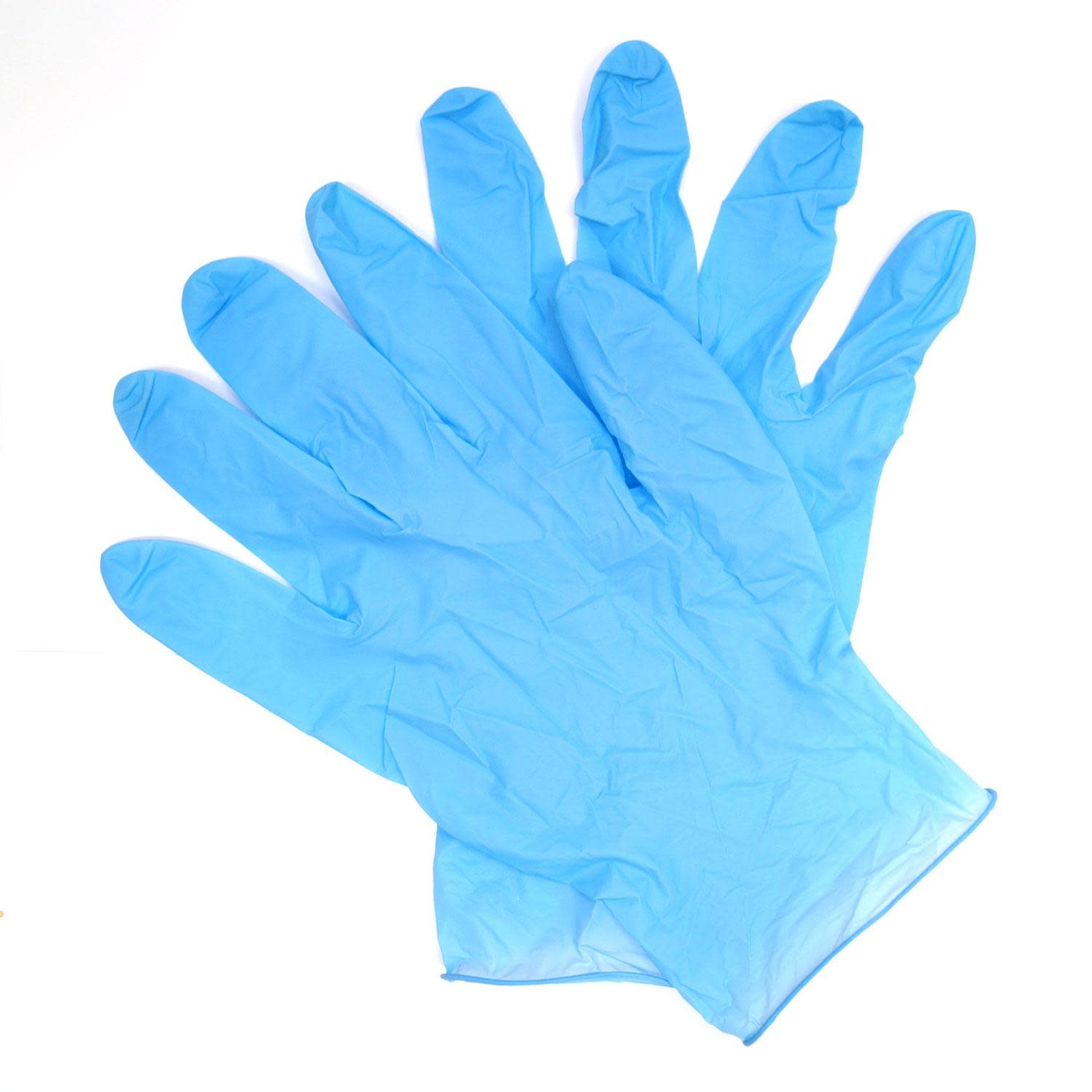 Pair of Nitrile Gloves (Blue)
