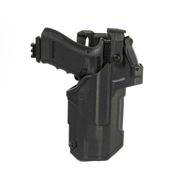 T-Series Level 3 Duty Light-Bearing Red Dot Sight Holster for Glock 17/19/45 w/TLR-1&2