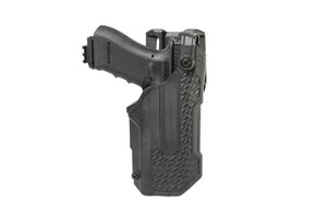 T-Series Level 3 Duty Light-Bearing Basketweave Holster for Glock 17/19/45 w/TLR-1&2