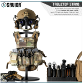 H.P.C Rack - Tactical Gear Table Stand (Black)