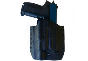 OWB Kydex PLP Holster S&W M&P9 + TLR-1 (Black)