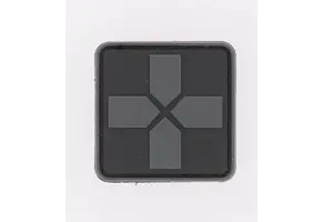 Red Cross Rubber Patch 40mm (BlackOps)