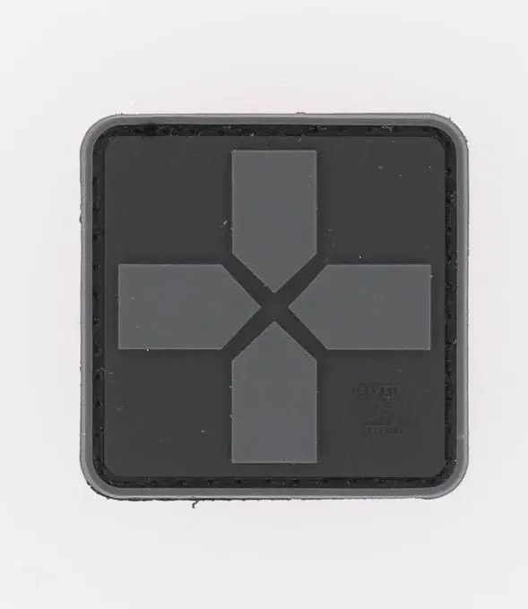 Red Cross Rubber Patch 40mm (BlackOps)