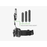 Rapid Force Dynamic Drop Leg w/Standard Strap (Black)