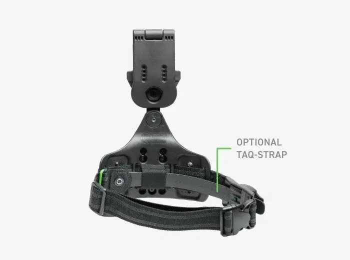 Rapid Force Dynamic Drop Leg w/Standard Strap (Black)