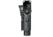 Rapid Force Level 3 Duty Holster - Low Ride Belt Slide - Glock 19/45/17 MOS - Large Light (Black)