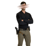 Range Shirt, Long Sleeve (ISOF Black)