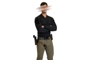 Range Shirt, Long Sleeve (ISOF Black)