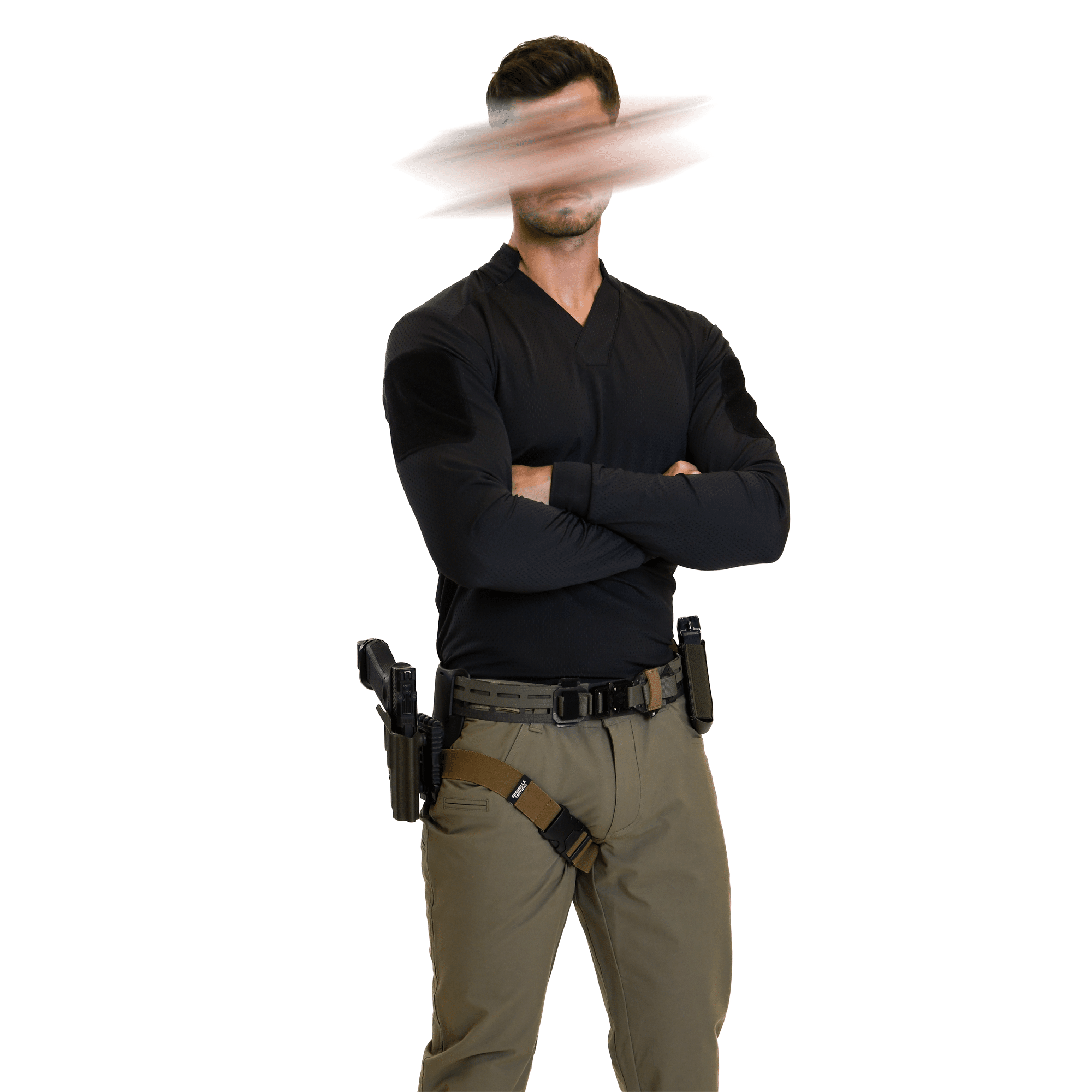 Range Shirt, Long Sleeve (ISOF Black)