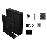 Slider Series Quick Acces Safe - Wi-Fi - Biometric (Covert Black)