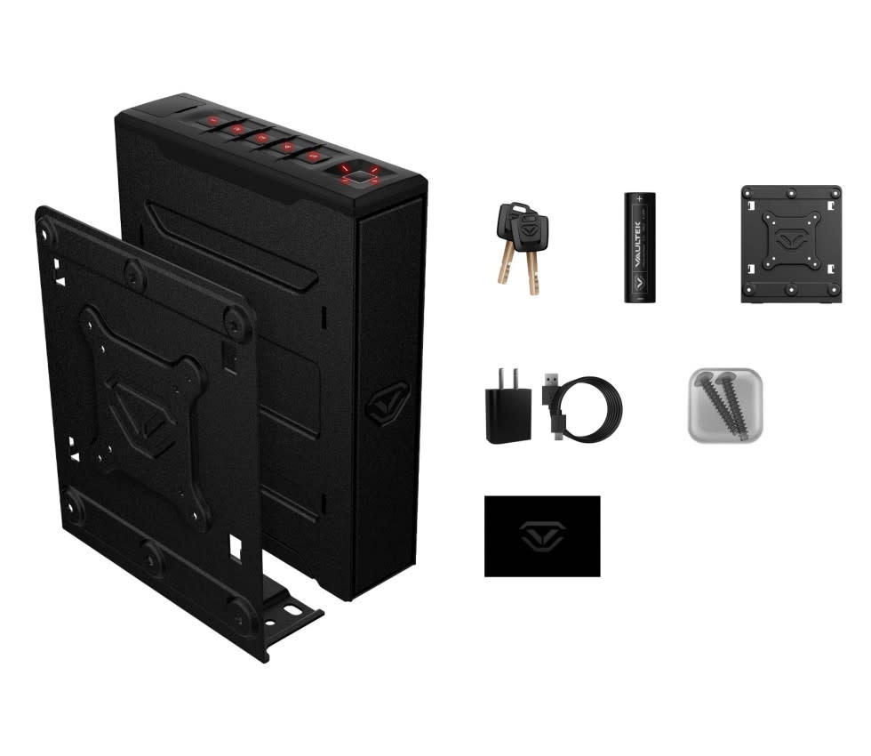 Slider Series Quick Acces Safe - Wi-Fi - Biometric (Covert Black)