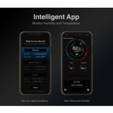 LifePod Humidor 2.0 - Biometric and Bluetooth (Covert Black)