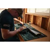 Rifle Cleaning Mat (Green Camo)