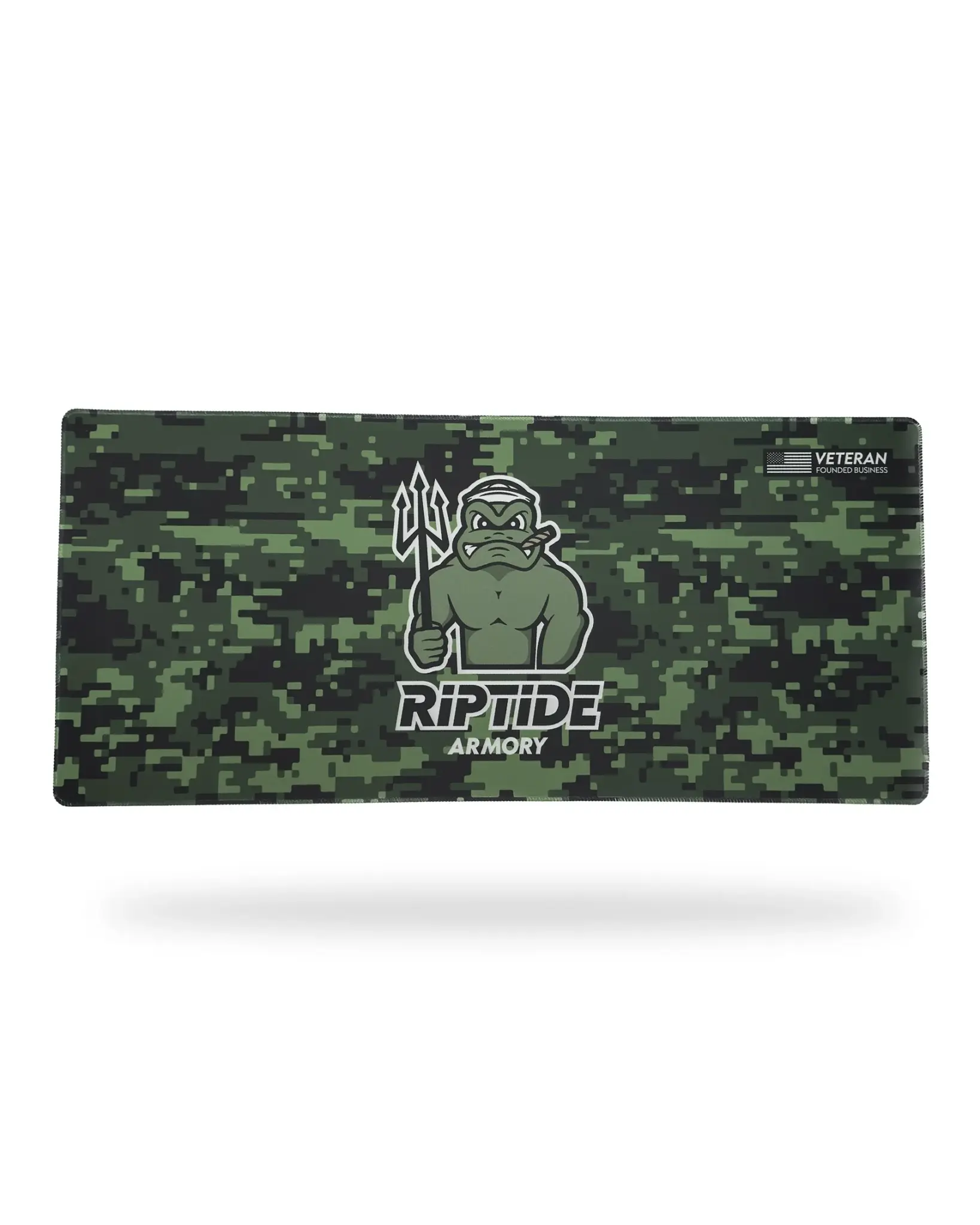 Rifle Cleaning Mat (Green Camo)