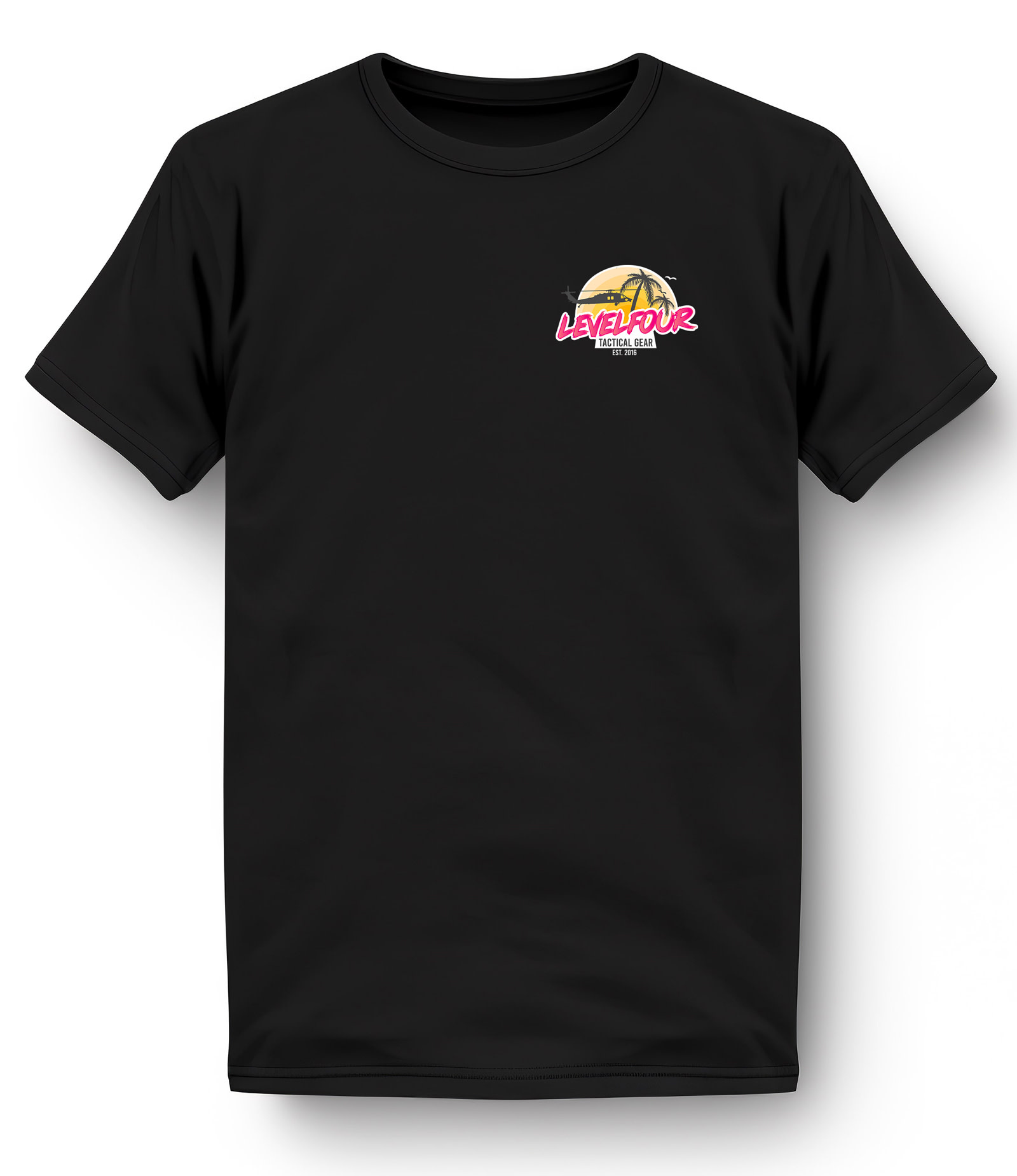 Levelfour Sunset Tee 2024' for Men (Black)