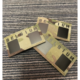 Belgium Patch Laser Cut (Multicam)