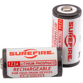 SFLFP123 Lithium Iron Phosphate Rechargeable Batteries & Charger