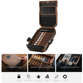 LifePod Humidor 2.0 - Biometric and Bluetooth (Antique Bronze)