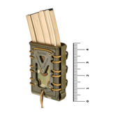 Soft Shell Scorpion Rifle Magazine Carrier w/R1,R2 and R3 Clip (Green Frame/Multicam)