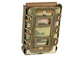 Soft Shell Scorpion Rifle Magazine Carrier w/R1,R2 and R3 Clip (Green Frame/Multicam)