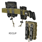 Soft Shell Scorpion Rifle Magazine Carrier w/R1,R2 and R3 Clip (Green Frame/Multicam)