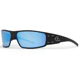 Magnum OPz (Optimized Polarized) Glasses Black Cerakote w/ Silver Logo (Blue Mirror OPz)