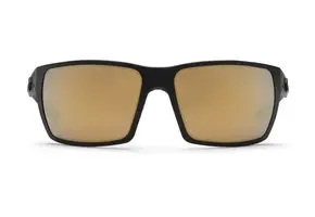 Marauder OPz (Optimized Polarized) Sunglasses Black Cerakote w/ Black Logo (Gold Mirror OPz)