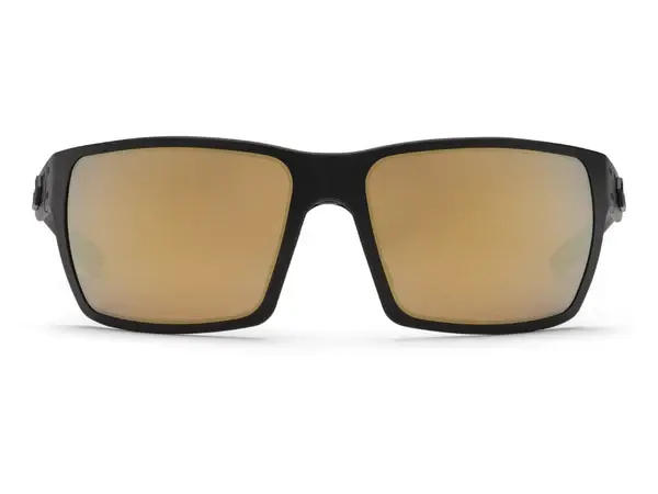 Marauder OPz (Optimized Polarized) Sunglasses Black Cerakote w/ Black Logo (Gold Mirror OPz)