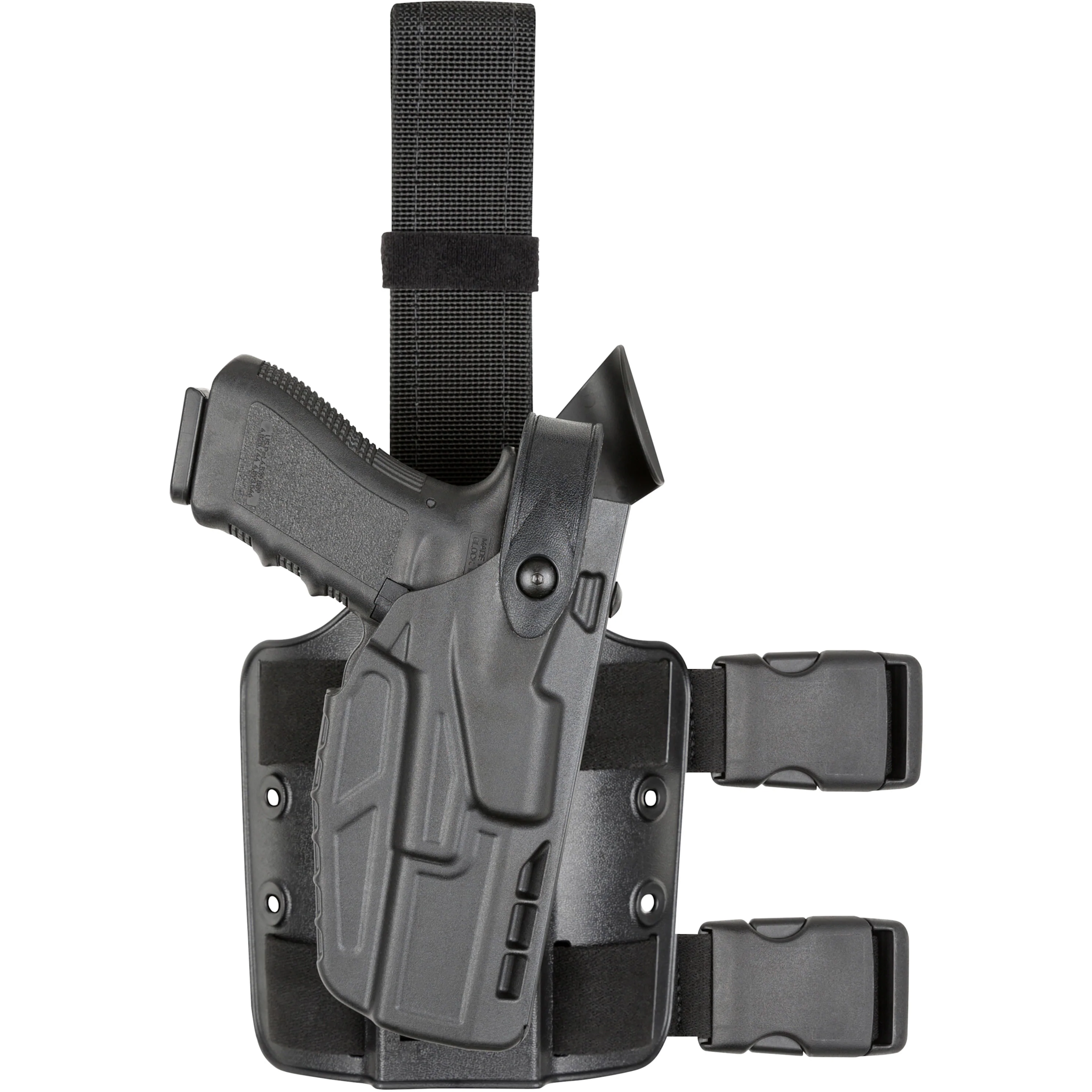 Model 7304 7TS ALS/SLS Tactical Holster for Glock 19 w/ Light (Safariseven)