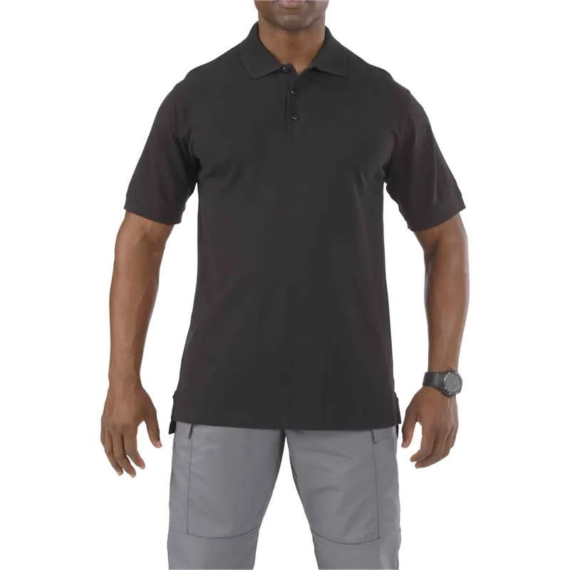 Professional Short Sleeve Polo (Black)