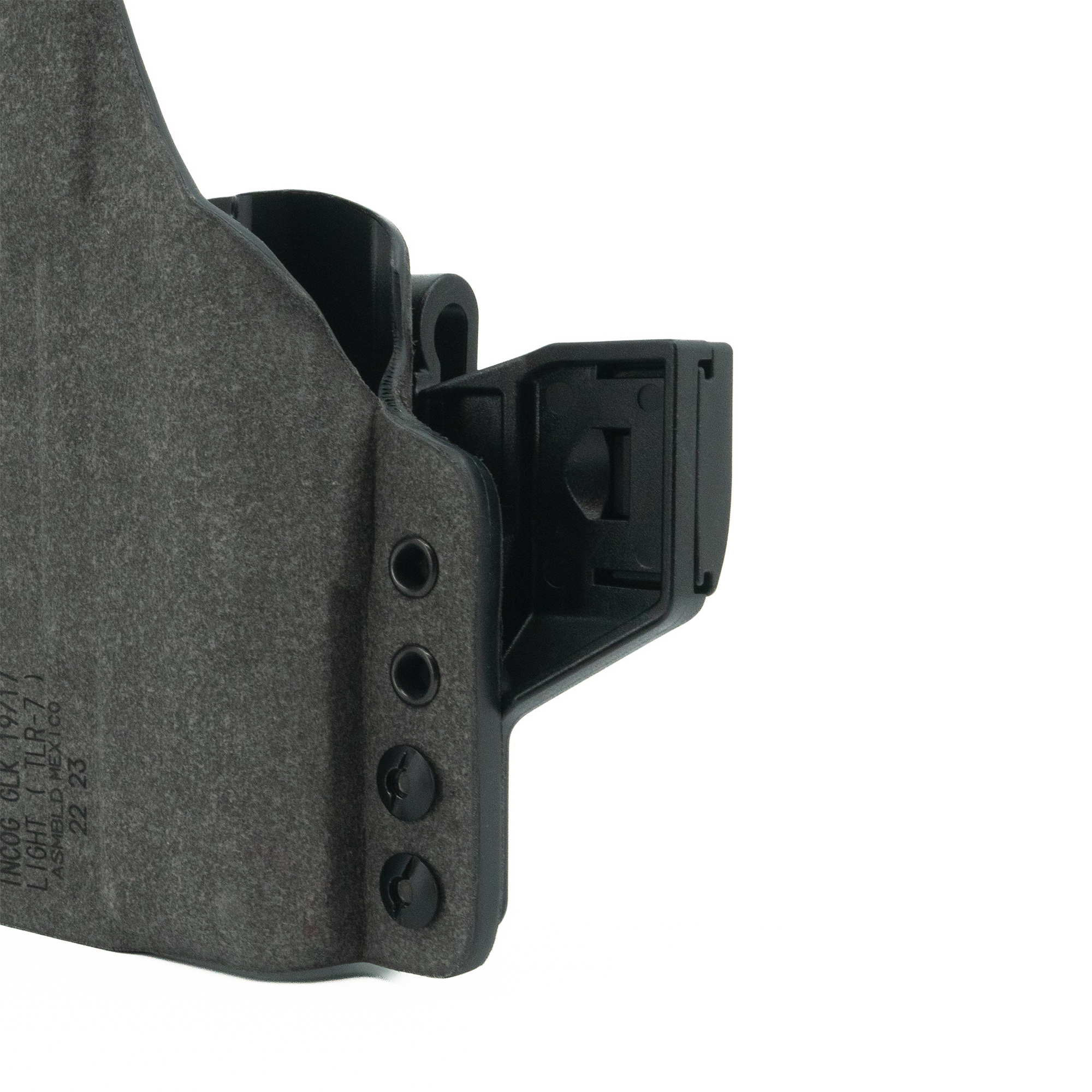 Incog X® Holster G17/19 w/Large Weapon Light (Grey)