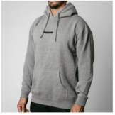 Ferro Redacted Hoodie (Grey)