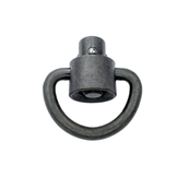 D Loop Heavy Duty Push Button QD Swivel 1"