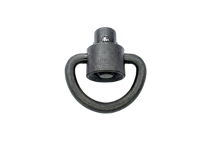 D Loop Heavy Duty Push Button QD Swivel 1"