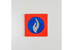 Belgian Police Logo Patch Hi Viz (Orange)