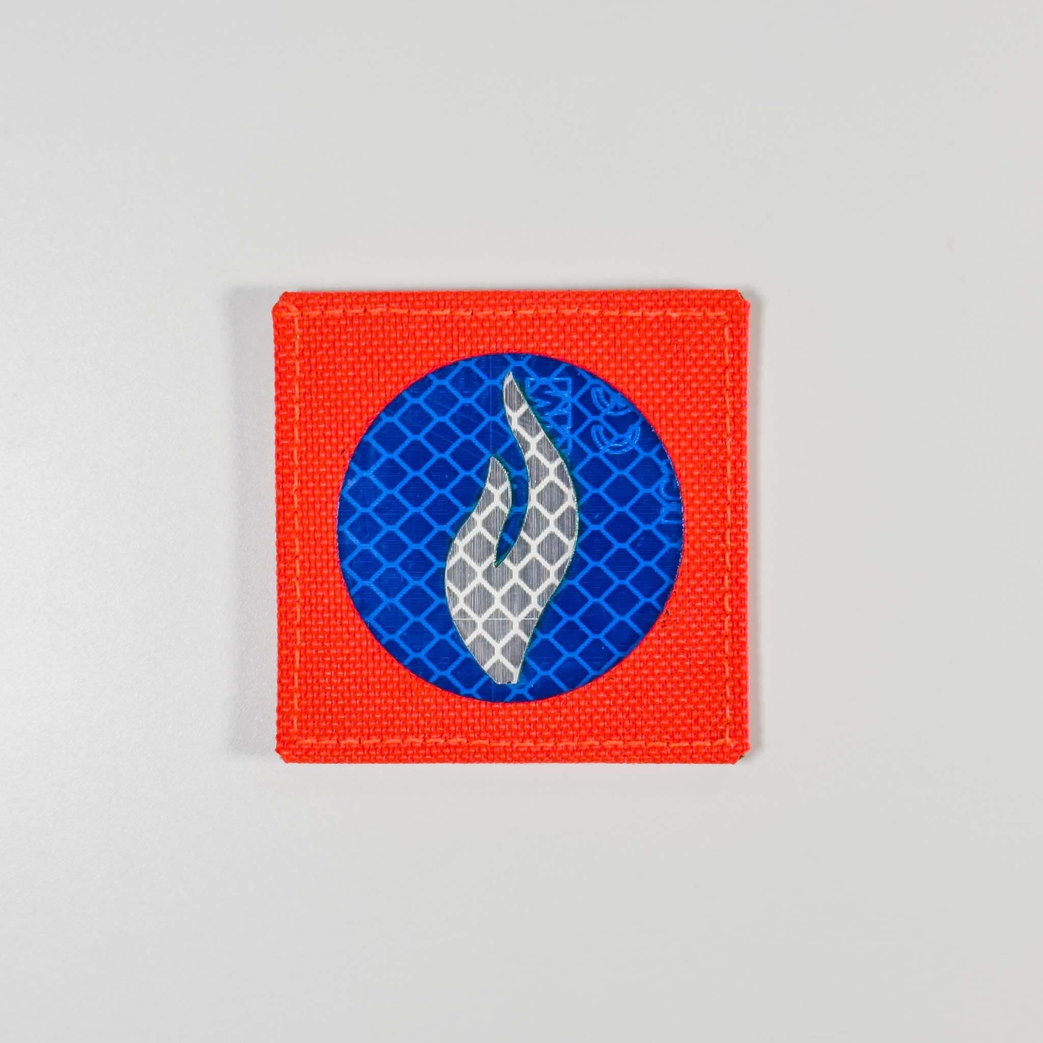 Belgian Police Logo Patch Hi Viz (Orange)