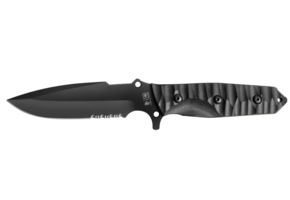 Maraudeur G10 Toxifiée (Black) Serration + Etui Kydex