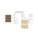 Hard Cover Book (Tan)