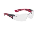 Rush+ Clear Lens Glasses (Red/Black)