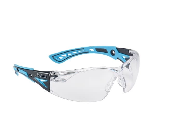 Rush+ Clear Lens Glasses (Blue/Black)