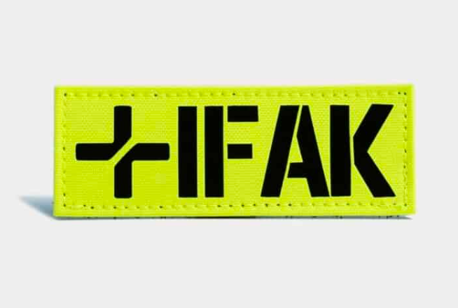 IFAK Patch Black Edition (Neon Yellow)