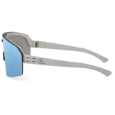 Havok  Non-Polarized Sunglasses Stainless Cerakote w/Engraved Logo (ANSI Z87+ Smoke w/ Blue Mirror w/Anti-Fog)